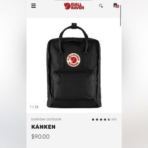 Fjallraven kanken big backpack